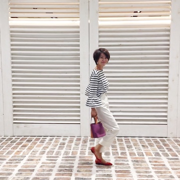 パンツはハイウエストな気分♪