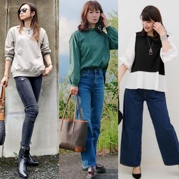 おしゃれなアラフィー女性が愛用しているデニムとは？
