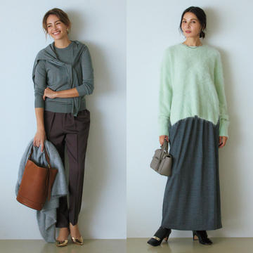 【リュクスなグレーの色合わせコーデ4選】センスよく見せる着映えの法則