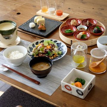 朝食が美味しい宿①旅疲れを癒す、体にやさしい朝ごはん