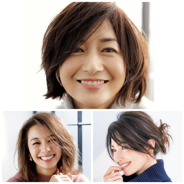 【50代憧れヘアスタイル・髪型】エクラモデルズ 富岡佳子さん 稲沢朋子さん RINAさん のこだわりヘアスタイル徹底解説！