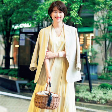 「優しげフェミニン服」で女らしさとこなれ感ある着こなしに【女友だちと会う日のおしゃれ】