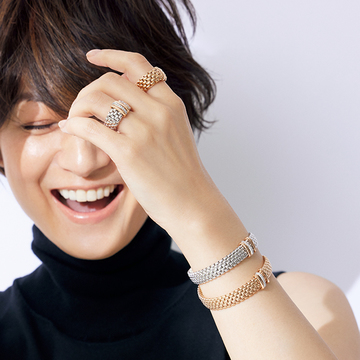 【イタリア発“FOPE”で楽しむ日常のラグジュアリー】大人を輝かせるゴールドジュエリーに魅せられて