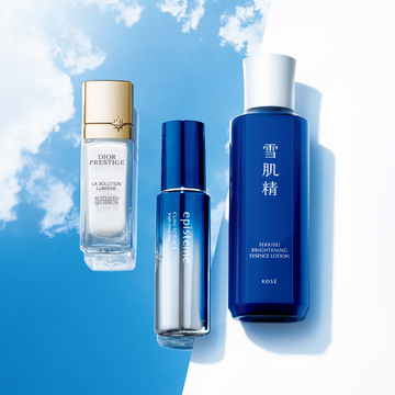 【50代のよどみを一掃するアプローチ】ゆらぎ肌ケアもかなうブライトニング3選