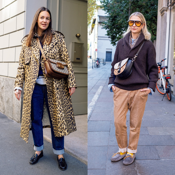 ニュアンスカラー×主役バッグを斜めがけして旬コーデ【まねしたいパリ＆ミラノスナップ】