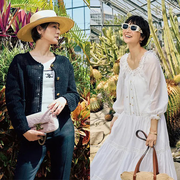 【富岡佳子×セリーヌ〈まとめ〉】日射しに映える！ドラマティックな魅力あふれるセリーヌ