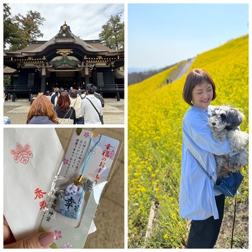 関東最大級の菜の花畑と癒しのパワースポットへ