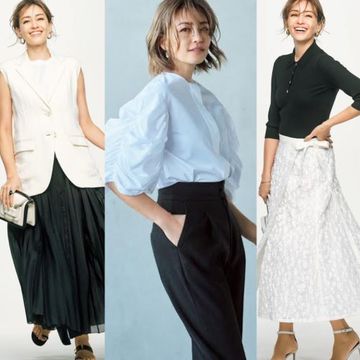 50代の夏は「華やぐ白」で女らしくおしゃれを盛る！