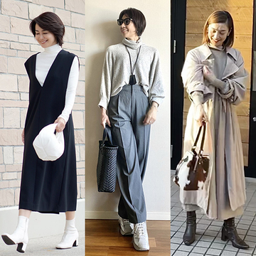 50代がまねしたい！上品見え確実の「ニットコーデ」3選