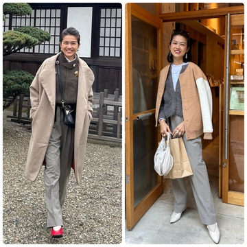 メンズ服を使って手軽にオーバーサイズコーデ