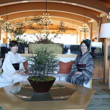 ザ・ウインザーホテルの素晴らしい景観にため息。