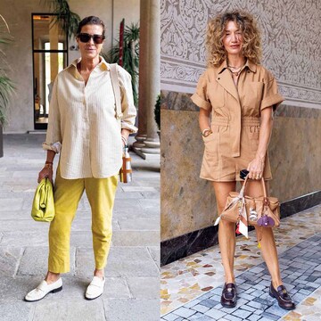 友だちとのランチ会やお仕事スタイルをチェック！【ミラノの夏のおしゃれマダムSNAP】