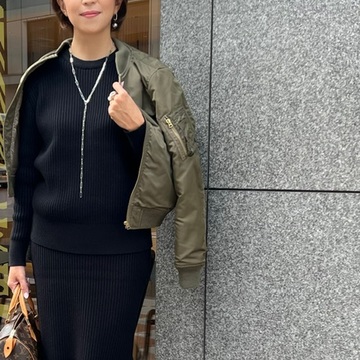 今が旬な大人のブルゾンMA I