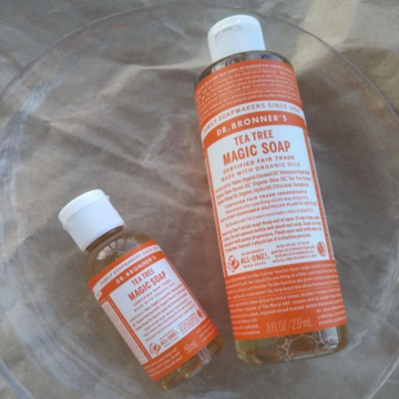 ティーツリー配合のソープでスッキリ！