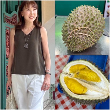 お友達のドリアン デビューにお付き合い！