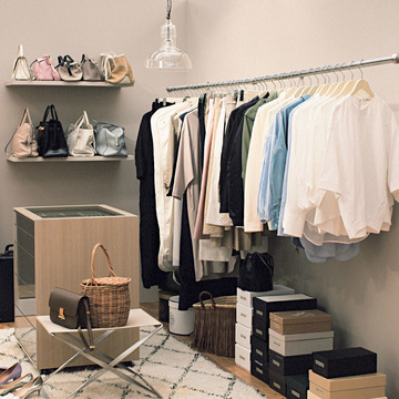 富岡佳子の「見やすい」&「取り出しやすい」クロゼット拝見　五選