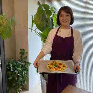 春の女子会テーブルのお料理教室へ