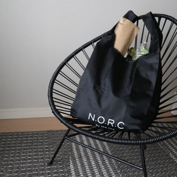 色々なシーンで使っています♬N.O.R.Cショッパーバッグ