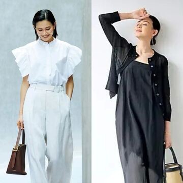 上品で女らしい大人の雰囲気「夏のリネン」50代に似合うスタイル