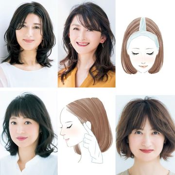 50代髪型「ミニ・ヘアチェン」で印象ガラリ！【50代髪型人気ランキングTOP10】
