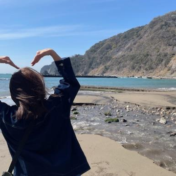 伊豆のおでかけ　自然の中で躍動感ある写真♪