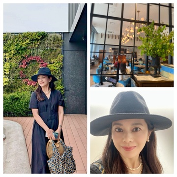 黒ワンピを軽やかに 🖤 ユニクロのリネンワンピで作る大人の初夏コーデ