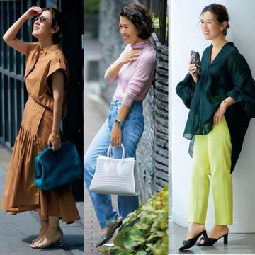 大草直子さんの秋まで使える「真夏のおしゃれスナップ」