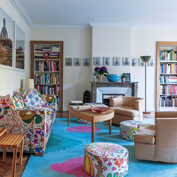 【パリ、クリエイターたちのインテリア】色彩あふれるリビング＆ダイニング