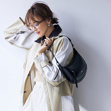 【新顔バッグ】三日月形がかわいい「イザベル マラン」のショルダーバッグ