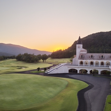 秋ゴルフ～「スペイン」をテーマに作られたゴルフ場にて