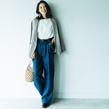 浜島直子さんの「偏愛デニム」をお披露目！【私の愛する「デニム」物語】