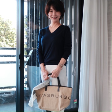 優秀！STRASBURGO×エクラのロゴトート