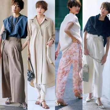 50代の体型を知りつくした「絶品パンツ」おなかとおしりすっきり見せ