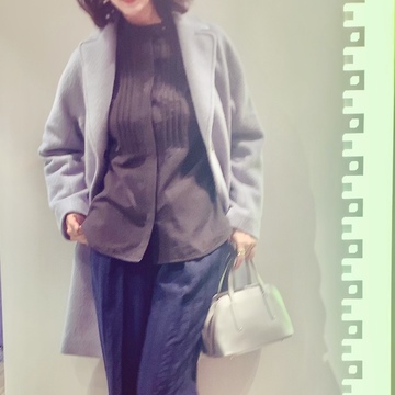 冬の装いは、楽で暖かく！