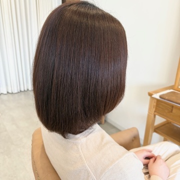【アラフィフ ミディアムヘア】"プレミアムエステ"でメンテナンス！