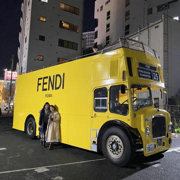 FENDIバスでイルミネーション巡り♪