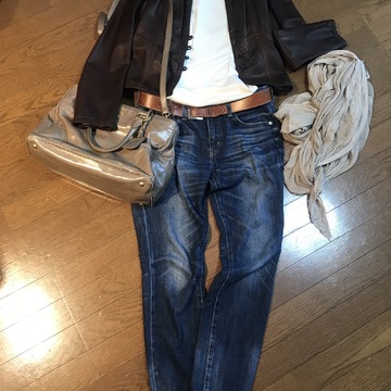 春 大人デニムカジュアル