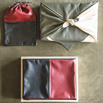 日本人の所作に添い心を包む革小物　緙室（かわむろ） s e n