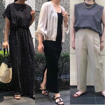 【50代ファッション】 気温30度越えの猛暑日でも、おしゃれに涼しく！お手本コーディネート12選
