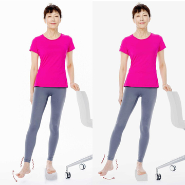 下半身のむくみとたるみは足をフルフル揺らして解消！【50代からのリンパケア】