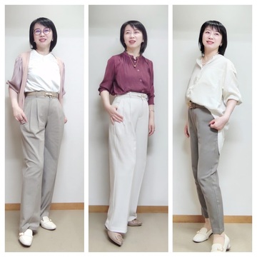 10月初旬。アラフィフ秘書お仕事毎日服