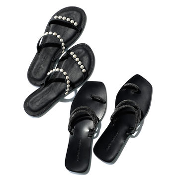 夏の足元を素敵に盛り上げる！「FABIO RUSCONI」のフラットサンダル