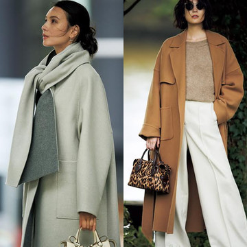 【2019-2020年冬】50代のほめられコート27&最旬コート着こなしコーデ18