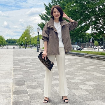 ちょっぴり秋の大人ブルゾン