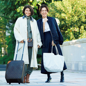 【おしゃれプロの旅スタイル】大草直子さん＆松井陽子さん「アートと自然を楽しむ旅」へ出発