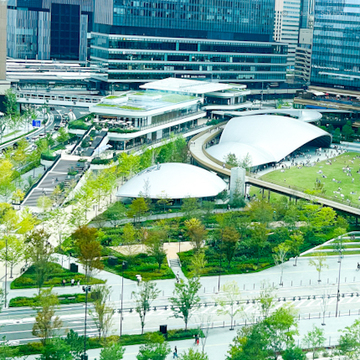 【うめきた】テラスがあるガーデンビューでランチ🍽️