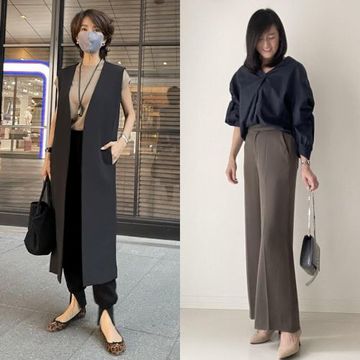 おしゃれブロガー華組の「秋めくパンツコーデ」一足お先に季節を先取り！