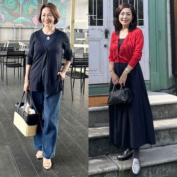 【50代カーディガンコーデ5選】きちんと感もあって気軽に着られる！秋に活用したい一着