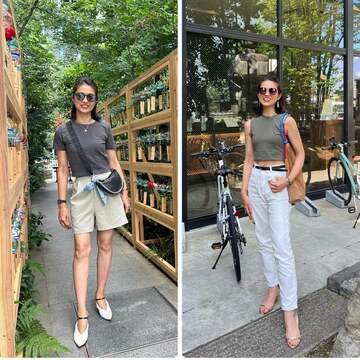 ZARAのnewアイテムで晩夏コーデ