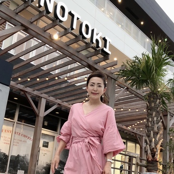 カシュクールワンピースで江ノ島のNewスポットへ♪